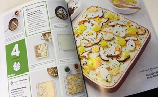 La recette du Parmentier de la forêt dans le livre La Cuisine Végétarienne de Sachiyo Harada, chez Solar