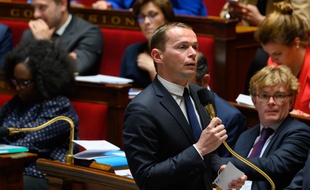 Olivier Dussopt, lors des questions au gouvernement. (archives)