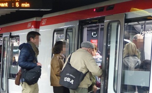 Plusieurs projets sont en cours pour améliorer les trajets en métro à Lyon. Illustration.