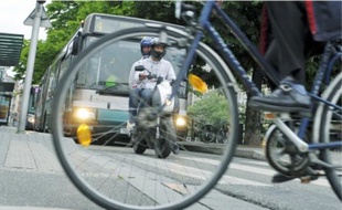 Illustration d'un vélo à Strasbourg.