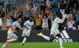 Benjamin Mendy a inscrit un magnifique but lors de la victoire de l'OM contre Bastia (4-1), le 13 septembre 2015.