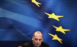Le ministre des Finances grec Yanis Varoufakis à Athènes, le 30 janvier 2015