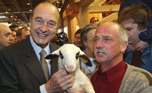 Jacques Chirac au Salon de l'Agriculture