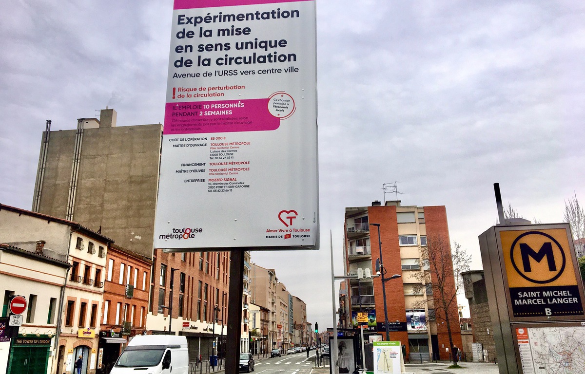 Toulouse La GrandeRue SaintMichel passe à sens unique, grand chamboulement en perspective