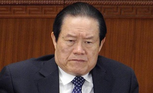 Zhou Yongkang, ex-grand patron de la police chinoise, le 5 mars 2012 à Pékin