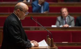Le ministre des Affaires étrangères Jean-Yves Le Drian.