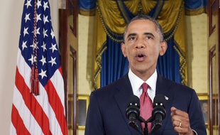 Barack Obama à la Maison Blanche, le 10 septembre 2014.