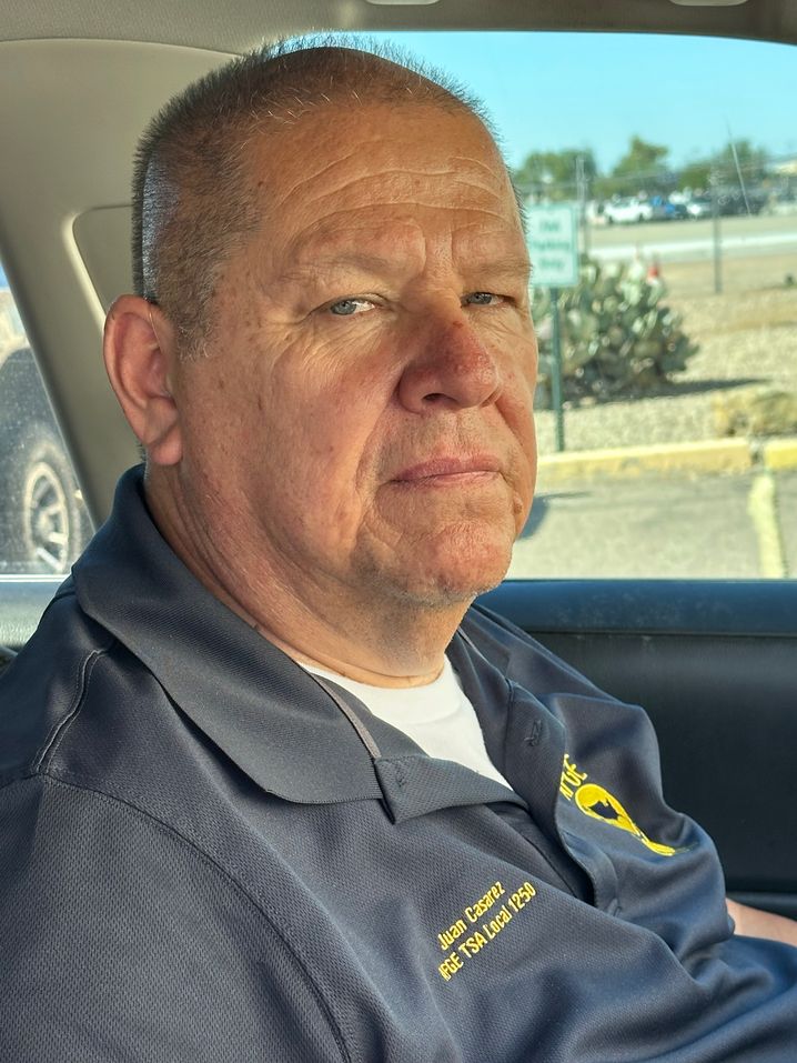Juan Casarez, président de la section locale de Phoenix de l’American Federation of Government Employees (AFGE)