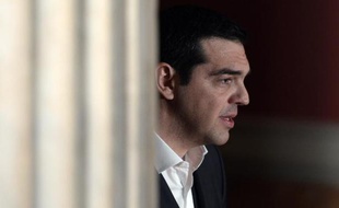 Le Premier ministre grec Alexis Tsipras à Athènes le 25 mars 2015