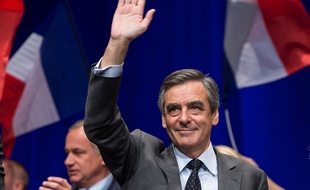 François Fillon semble désormais heureux des sondages plus favorables.