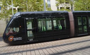 Un tramway à Montpellier (illustration).