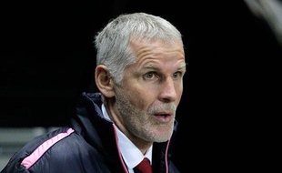 Francis Gillot, pendant la rencontre face à Newcastle en Ligue Europa, le 4 octobre 2012 à Saint-James's Park.