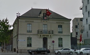 Le consulat de Turquie à Nantes