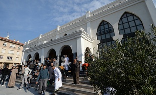 Mosquée de Fréjus, le 22 janvier 2016