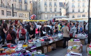 Organisée une fois par an, la Grande braderie attire toujours la foule.
