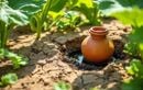 Cet objet ancestral enfoui au pied des courgettes booste vos récoltes même en plein été sec