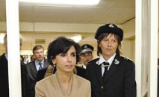 Rachida Dati, à la centrale de Poissy.