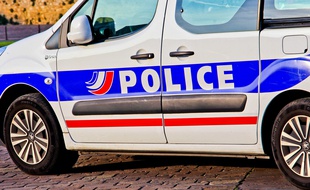 Une voiture de police. (Illustration)