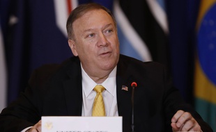 Le secrétaire d'Etat américain, Mike Pompeo, le 26 septembre 2019 à New York.