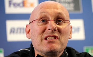 Bernard Laporte, manager du RC Toulon. Photo prise le 26 avril 2013.