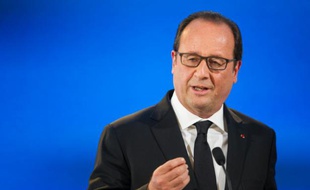 François Hollande le 14 septembre 2015 à Vesoul