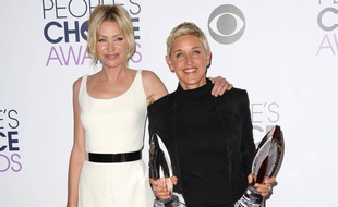 L'actrice Portia de Rossi et son épouse, l'animatrice-productrice Ellen DeGeneres