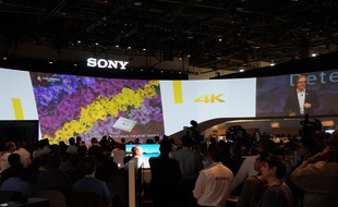La 4K, fer de lance de Sony lors de sa conférence de presse au CES 2015.