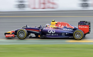Daniel Ricciardo lors du Grand Prix d'Australie le 16 mars 2014.