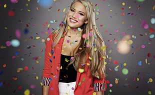 Anja Nissen représentante du Danemark à l'Eurovision 2017.