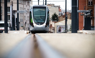 Illustration du tramway à Toulouse.
