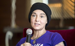 Sinéad O'Connor à Budapest, le 22 avril 2015.