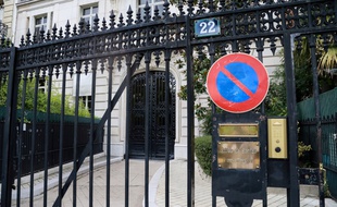 L'immeuble où avait lieu les soirées de Jeffrey Epstein à Paris. (archives)