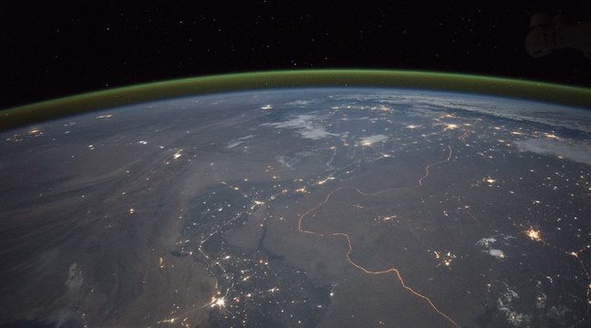Espace: La frontière de l Inde nettement visible depuis la
