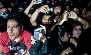 Un concert à Caracas, en 2010.