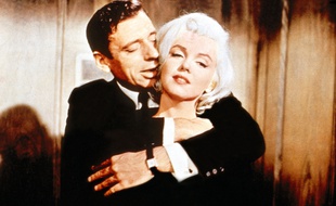 Yves Montand et Marilyn Monroe dans «Le Milliardaire»