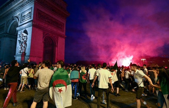 Champs-Elysées: La fête dégénère après la victoire de l'Algérie, deux magasins pillés