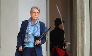 Elisabeth Borne à l'Elysée.