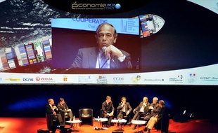 Patrick Boissier, PDG de la DCNS (Direction des constructions navales du ministère de la Défense), le 30 novembre 2010 à Toulon.