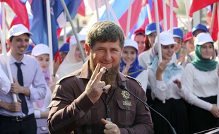 Ramzan Kadyrov à Grozny, le 11 août 2016.