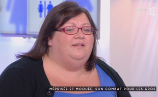 L'auteur Gabrielle Deydier dans "C à Vous" sur France 5 (capture d'écran).