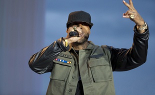 Booba sur le plateau du «Grand Journal» de Canal+ le 19 mai 2014