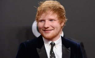Le chanteur Ed Sheeran