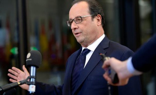 Le président François Hollande le 29 novembre 2015 à Bruxelles