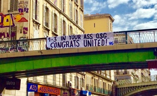 La Vieille Garde du Commando Ultra a largement chambré le PSG ces derniers jours.