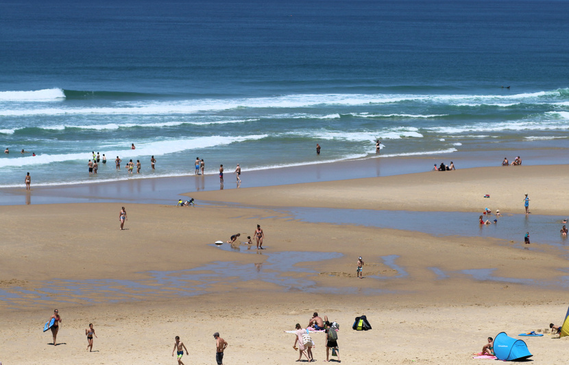 rencontre plage landes