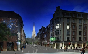 Le projet de rénovation de la rue Pierre-Mauroy, à Lille.