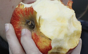 Une pomme (Illustration).