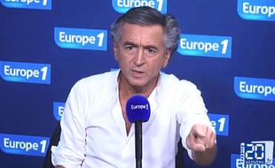 Bernard-Henri Lévy chez Europe 1, le 4 septembre 2014.