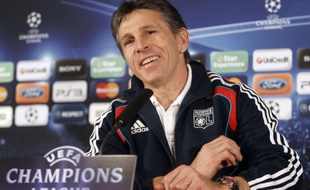 L'entraîneur de l'OL Claude Puel, le 21 février 2011, à Lyon.