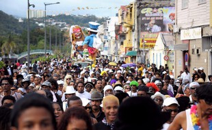 Lors d'une précédente édition du carnaval, à Fort-de-France. (archives)